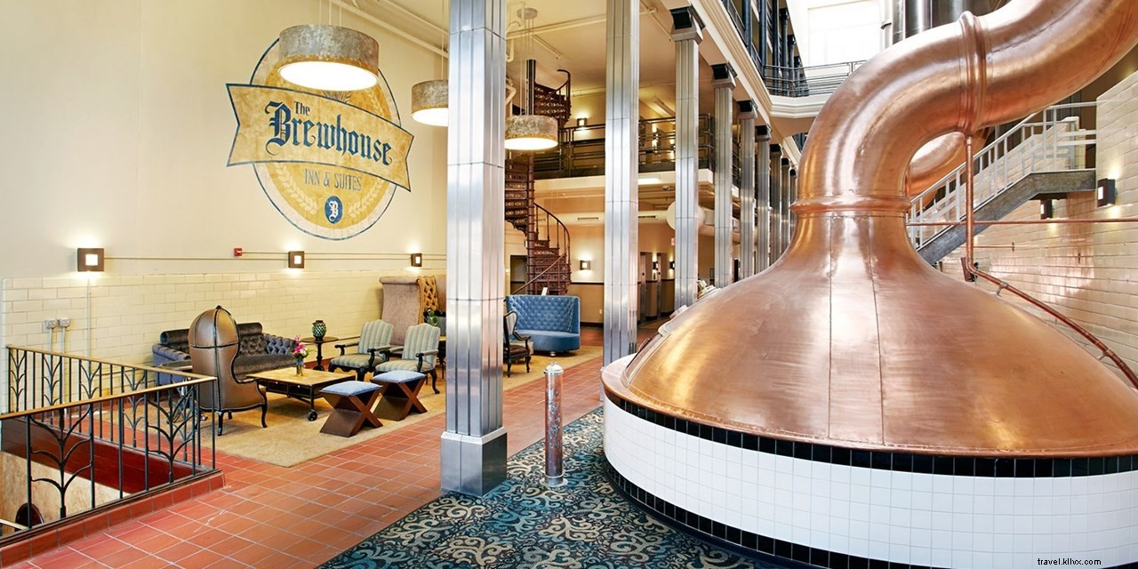 6 cosas que te encantarán del Brewhouse Inn &Suites de Milwaukee 